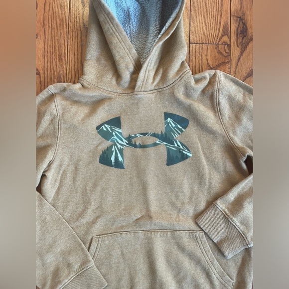 Youth Medium Camo UA Hoodie - Picture 3 of 5